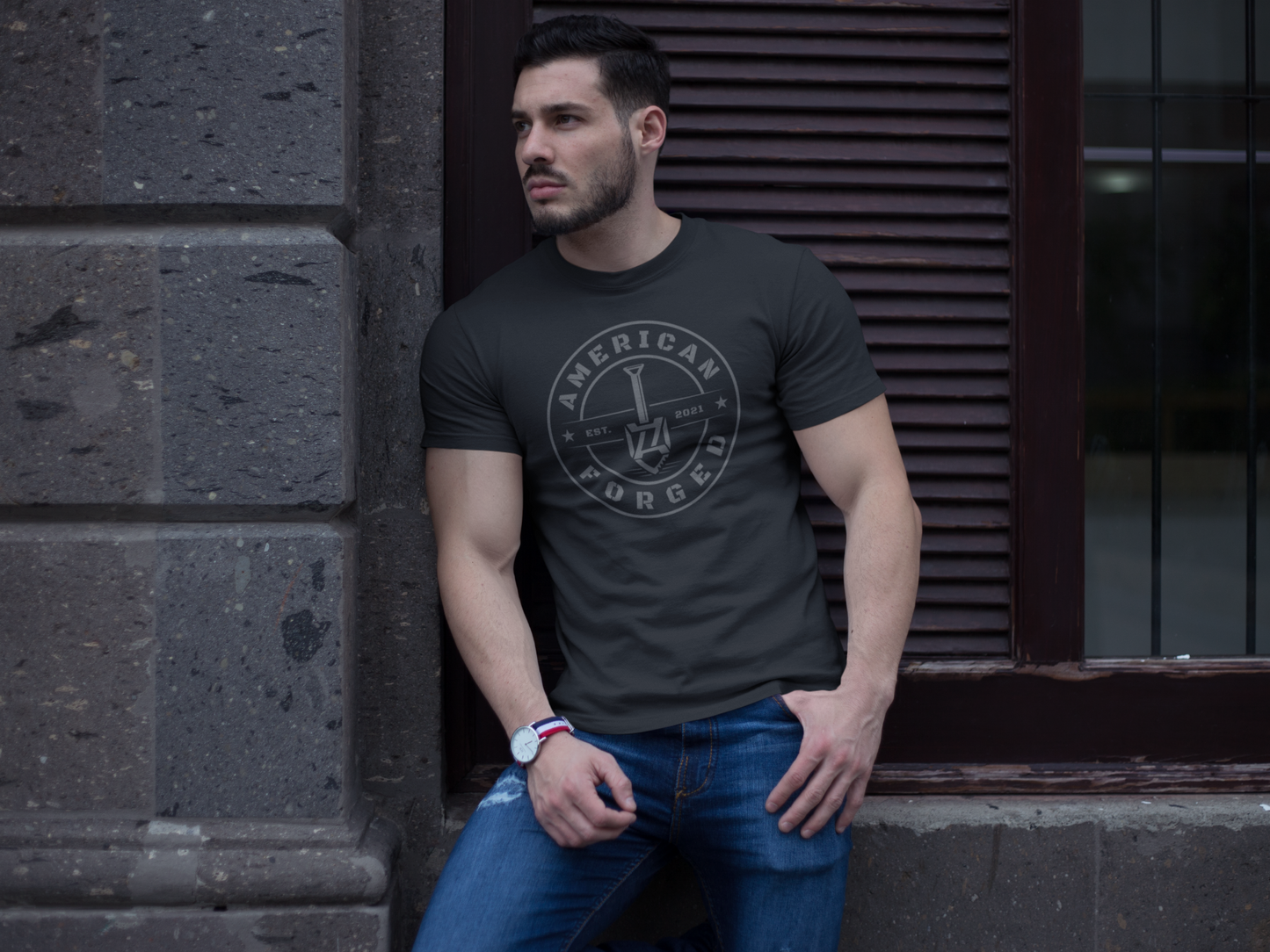 Mens American Forged Tee